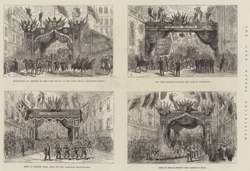 La procession du Lord Maire